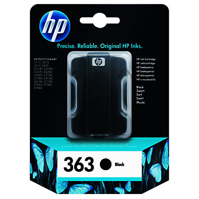 HP 363 Inkjet Cartridge, Black, C8721EE HP 363 Inkjet Cartridge, Black, C8721EE
